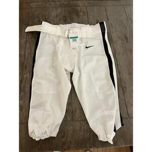 Nike Stock Vapor Pro Game Football Pants Men's White /Black size XL